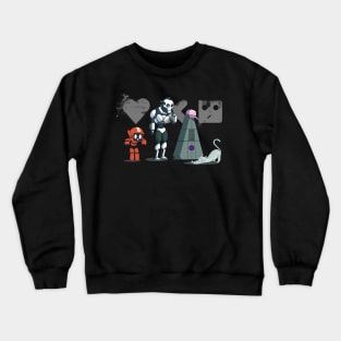 Love, death and robots - Three Robots Crewneck Sweatshirt